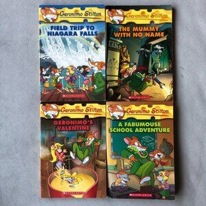 Set of 4 ~ Geronimo Stilton ~ #24 26 36 38